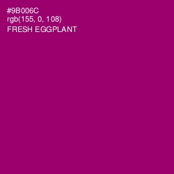#9B006C - Fresh Eggplant Color Image